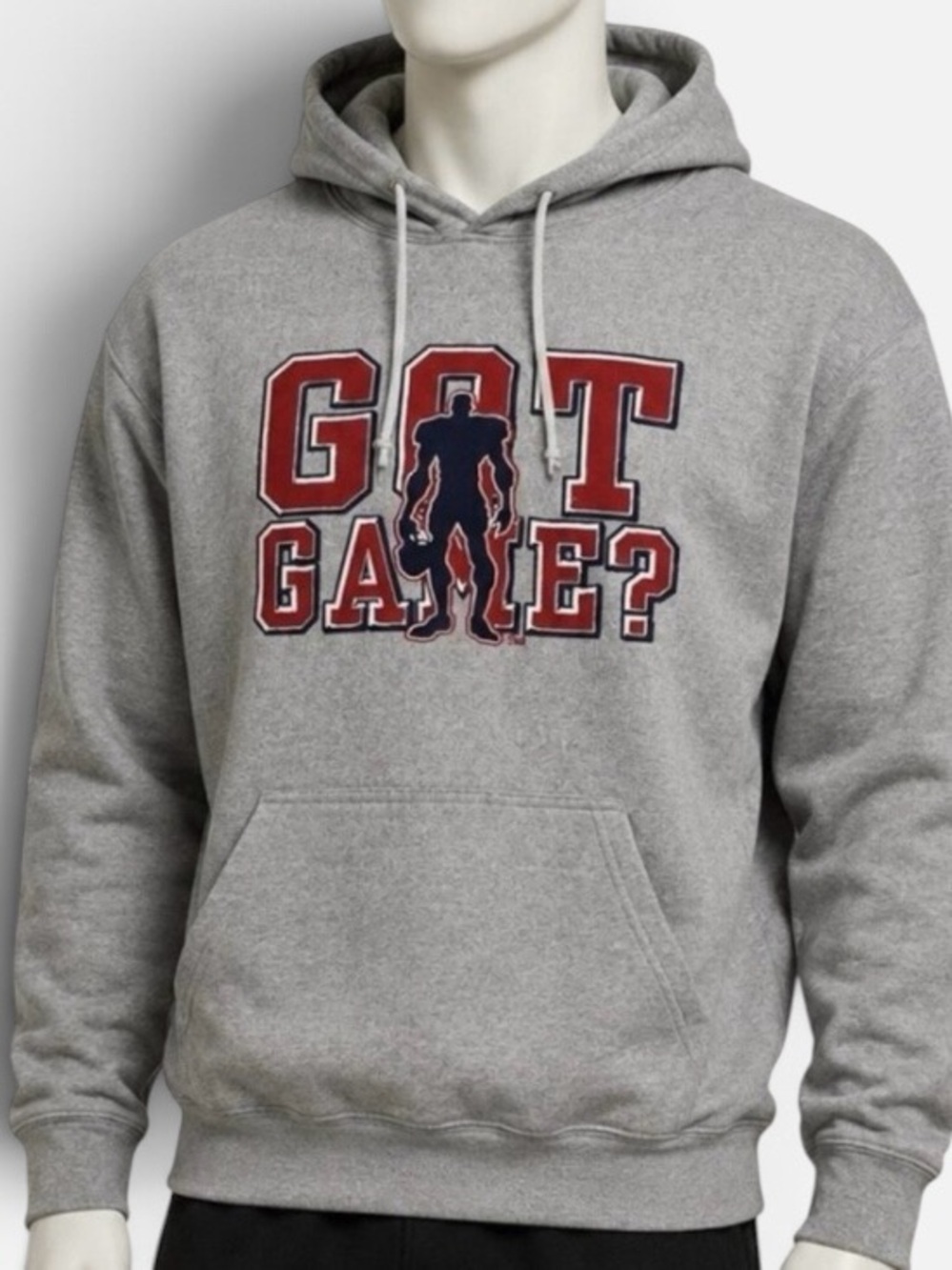Vintage Steve & Barry’s GOT GAME Sweatshirt Men’s XXL Tall Gray Hoodie